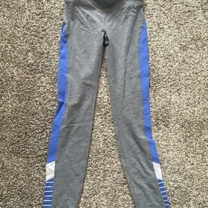 Athleta Girl - Gray and Blue Kids Leggings